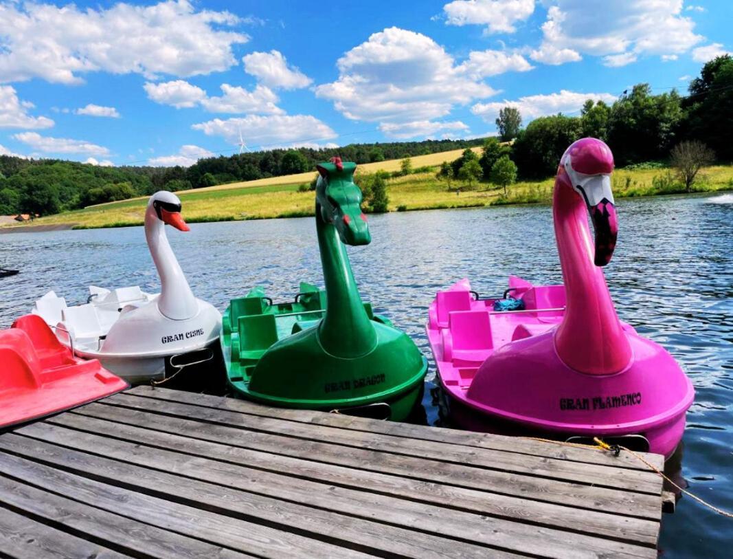 Mein-Seepark, Ferienhaus Heike Кирххайм Екстериор снимка